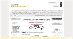 Desktop Screenshot of macchinetagliolaser.it